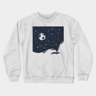 The night sky is the ocean Crewneck Sweatshirt